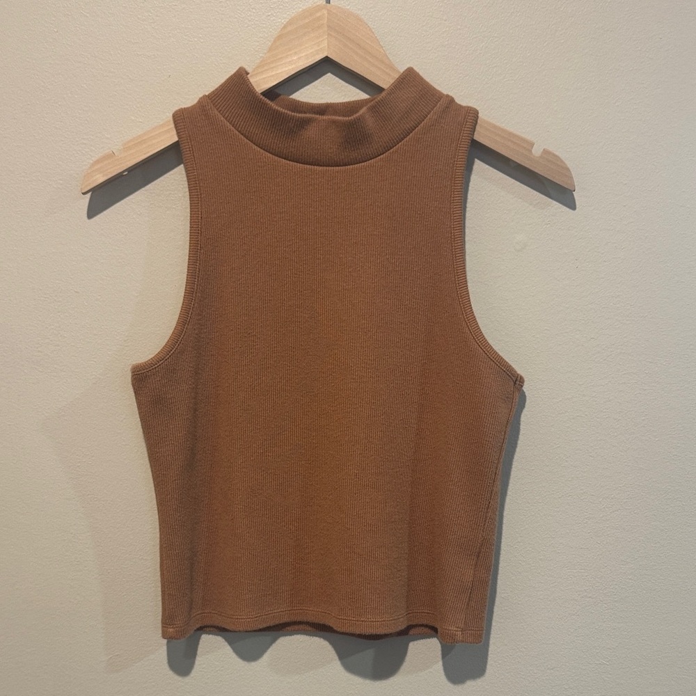 a new day Tan Sleeveless Tank Top